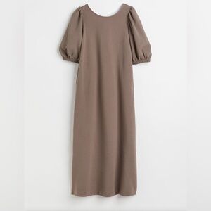 H&M WAFFLED JERSEY DRESS SIZE MEDIUM